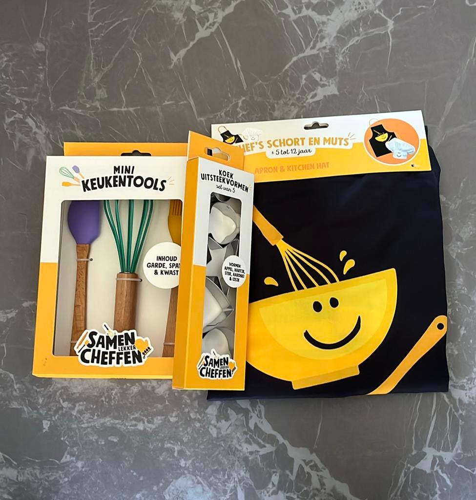 Nieuwe set jumbo keukentools, Ophalen of Verzenden, Nieuw