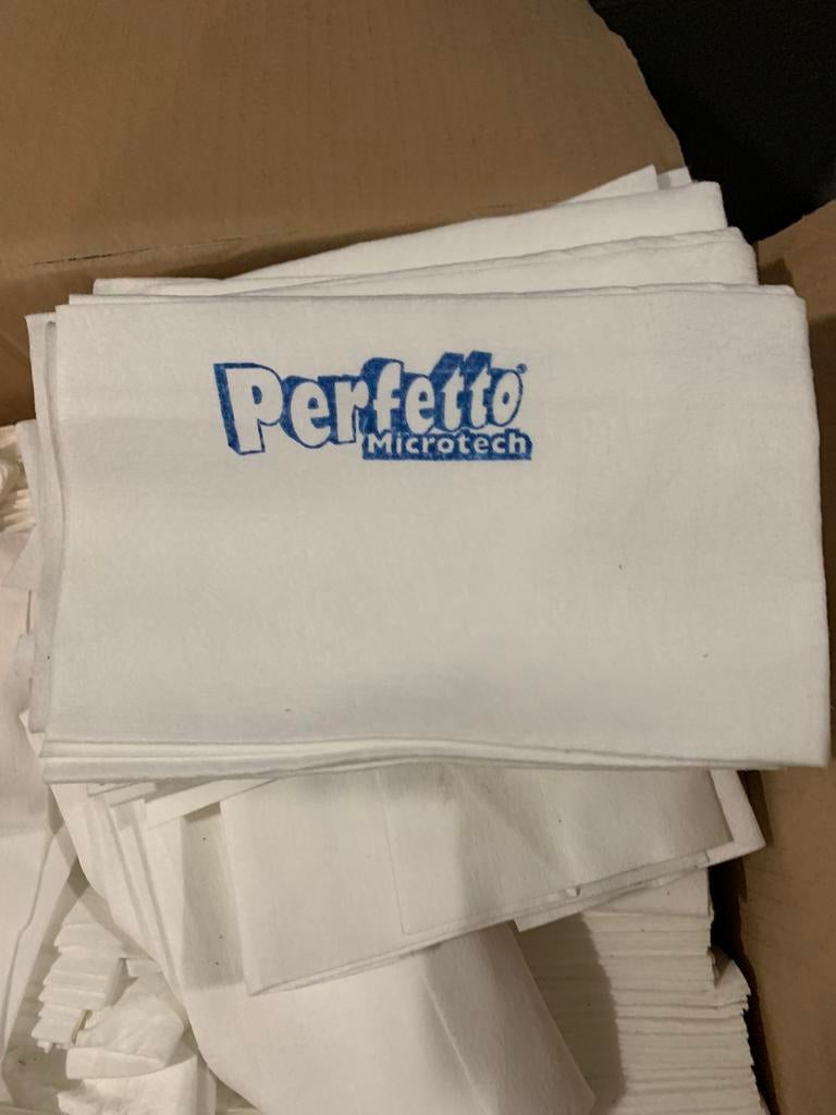 Professionele schoonmaakdoekjes Perfetto microtech Non Woven, Huis en Inrichting, Schoonmaakartikelen, Ophalen of Verzenden