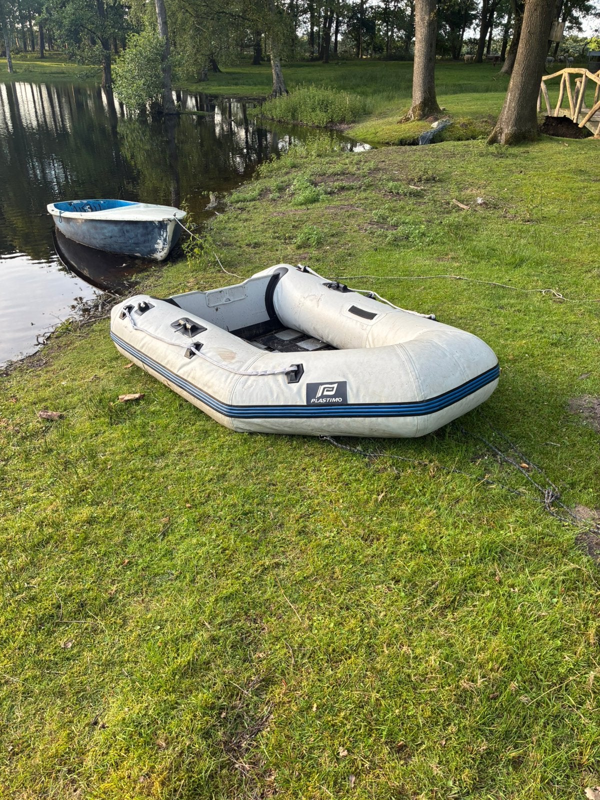 Klein plastimo bootje, Watersport en Boten, Ophalen, Zo goed als nieuw