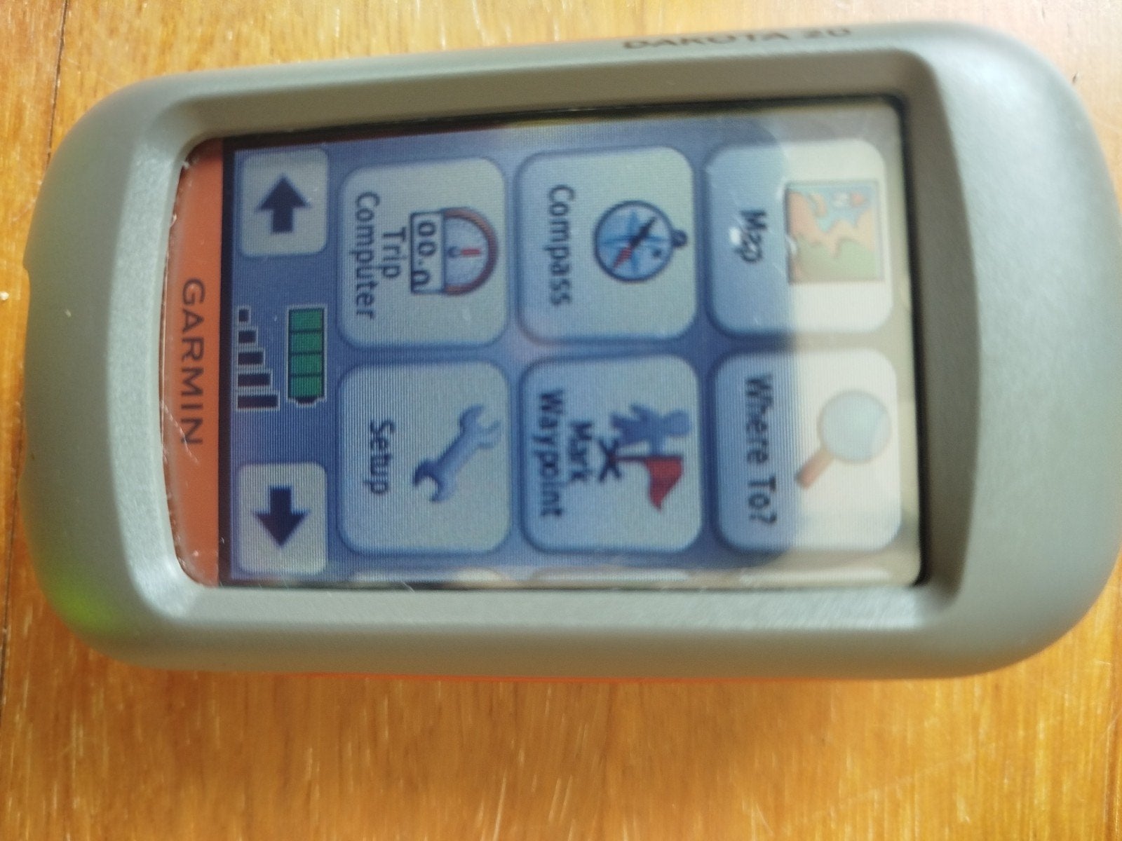 Garmin Dakota 20 GPS met accessoires en boekje GPS Wijzer, Ophalen of Verzenden, Gebruikt