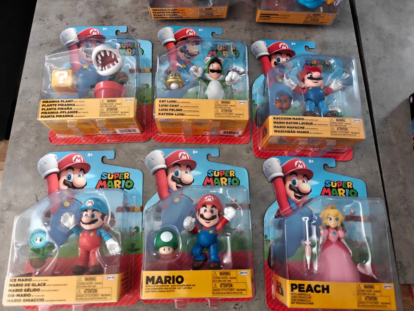 Super Mario Bros. Movie Actiefiguren Collectie, Verzamelen, Poppetjes en Figuurtjes, Ophalen of Verzenden, Nieuw