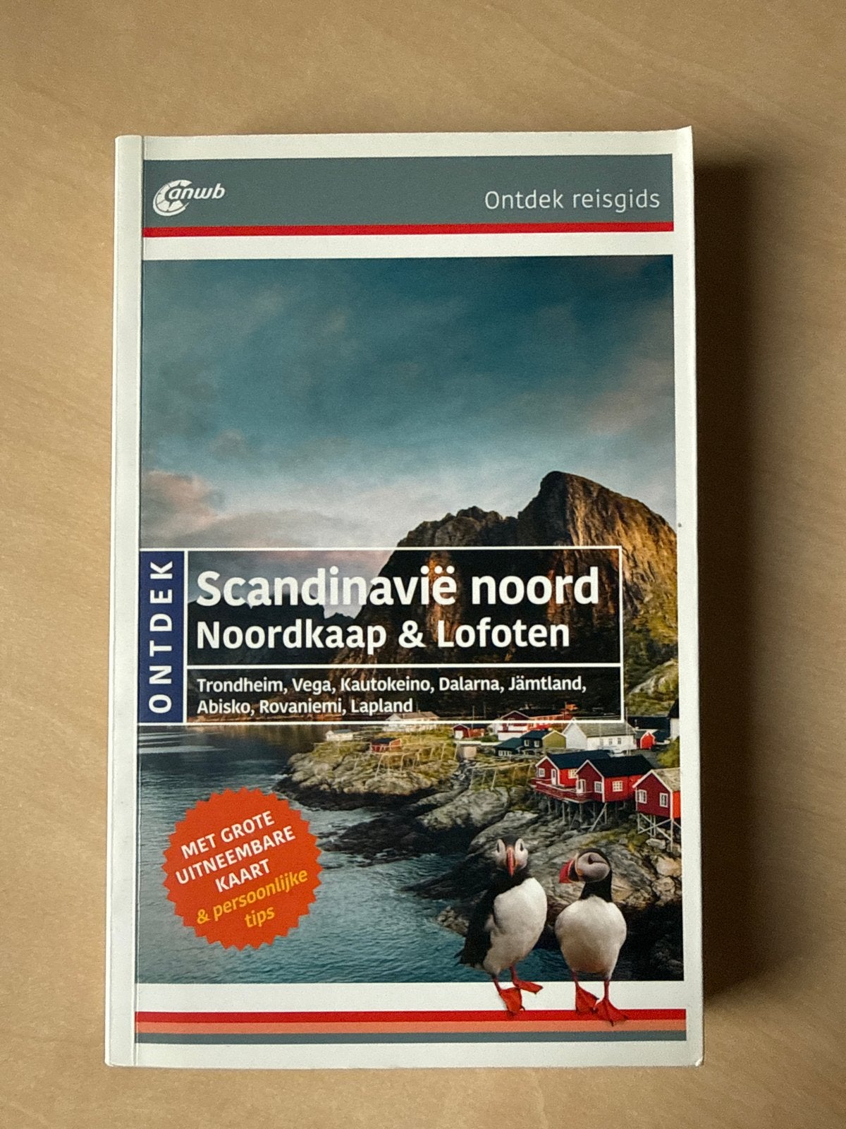 ANWB Ontdek Reisgids Scandinavië Noord: Noordkaap & Lofoten, Boeken, Europa, Ophalen of Verzenden, Zo goed als nieuw, Reisgids of -boek
