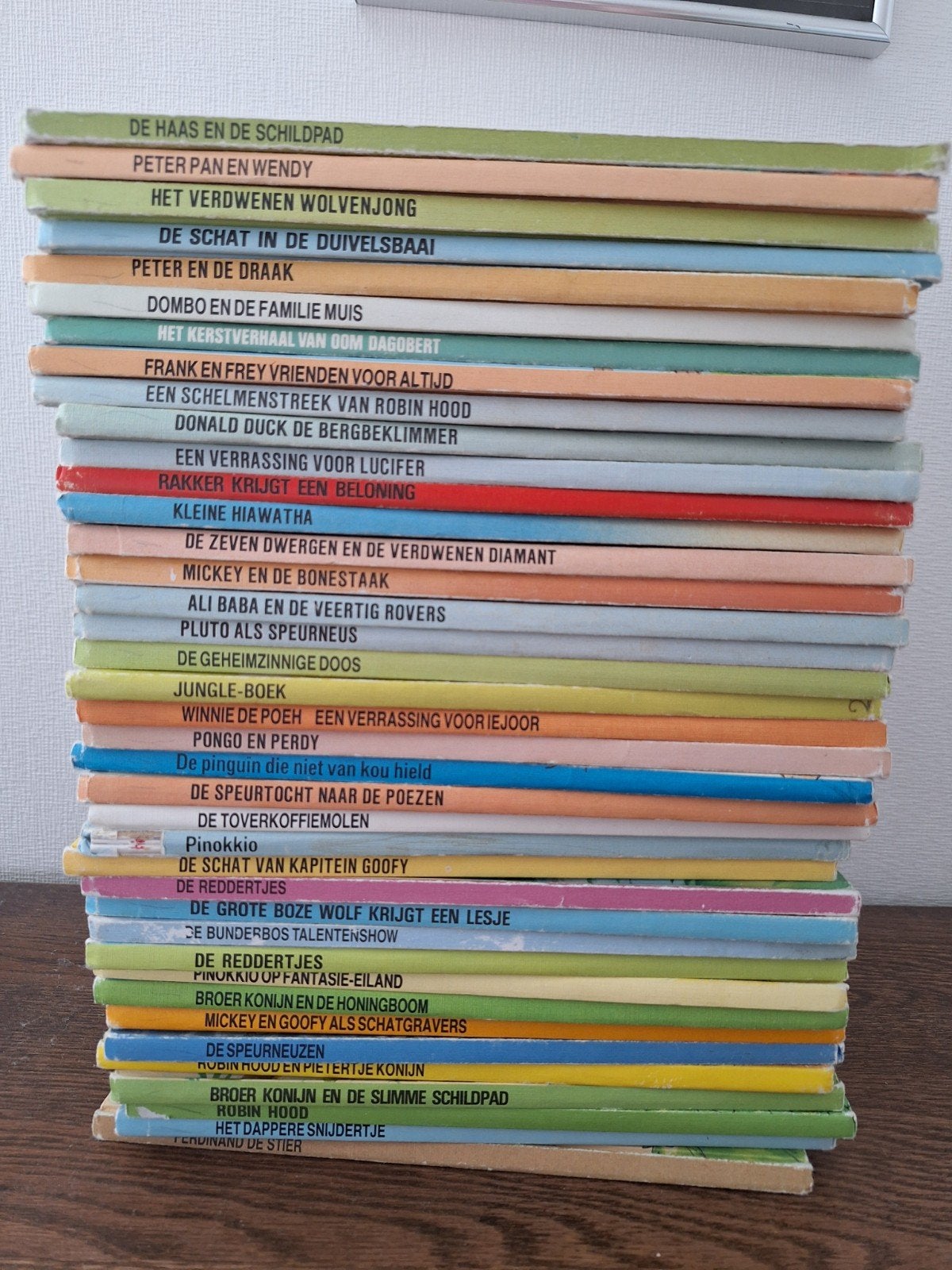 grote collectie Disney Boekenclub - Jaren '70/ '80/'90, Ophalen of Verzenden, Gebruikt, Taal en Lezen