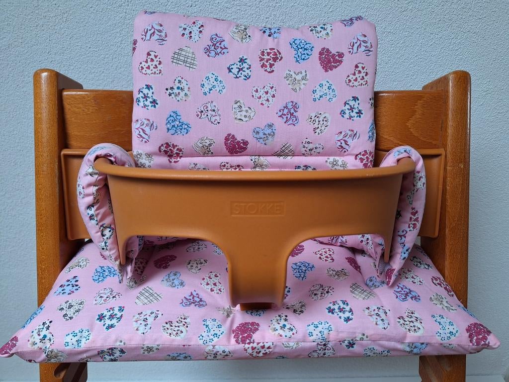 Stoelverkleiner/ kussenset voor stokke tripp trapp stoel, Ophalen of Verzenden, Nieuw, Meegroeistoel, Stoelverkleiner
