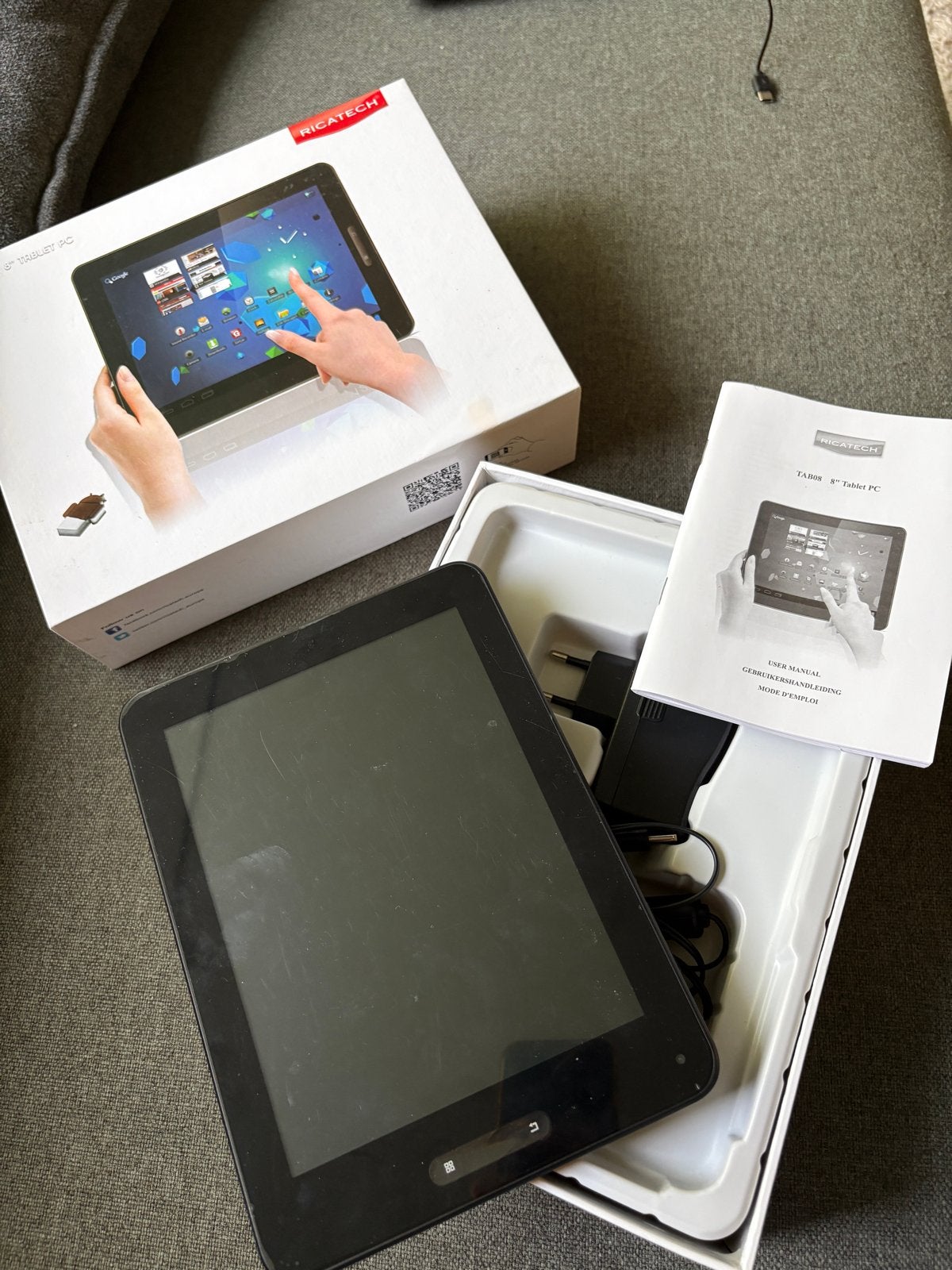 Ricatech TAB08 8 inch Tablet PC - Zo goed als nieuw, 8 inch, Ophalen of Verzenden, Zo goed als nieuw, 16 GB