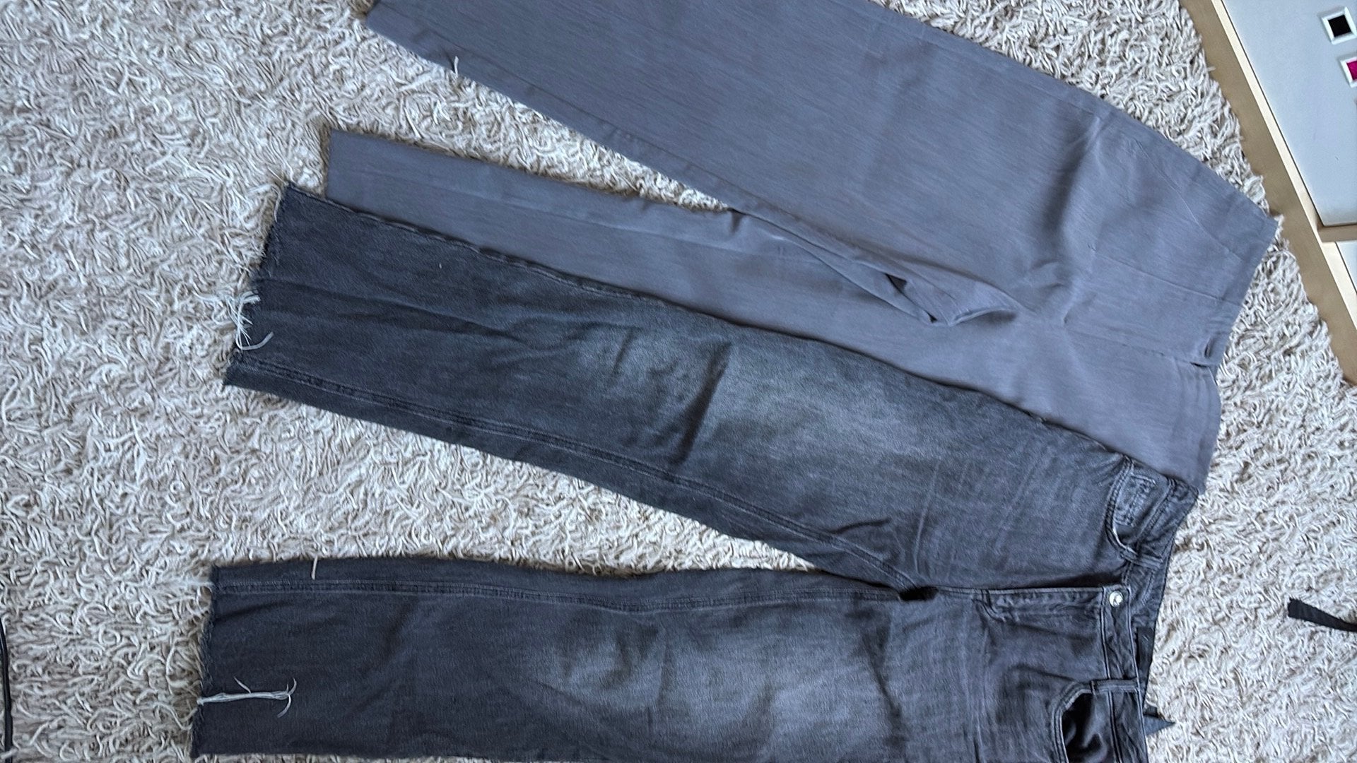 Zara broeken xs / 34, Kleding | Dames, Ophalen of Verzenden, Zo goed als nieuw, Grijs, W27 (confectie 34) of kleiner
