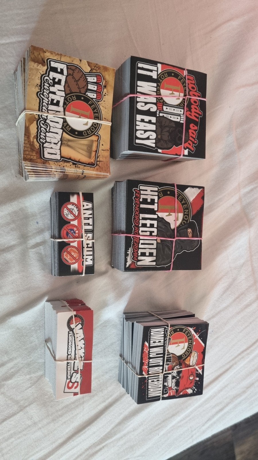 1500 feyenoord stickers!, Ophalen of Verzenden, Nieuw, Overige typen