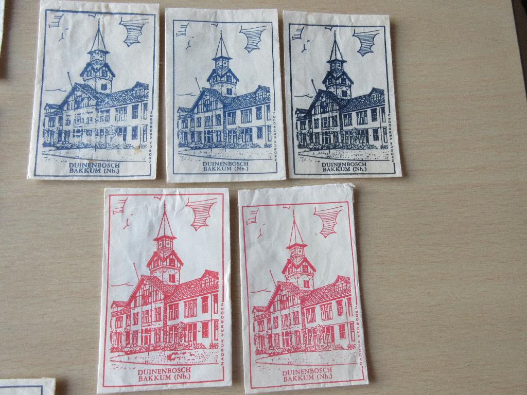 5 x Bakkum, Duin en Bosch, Verzenden, Nederland