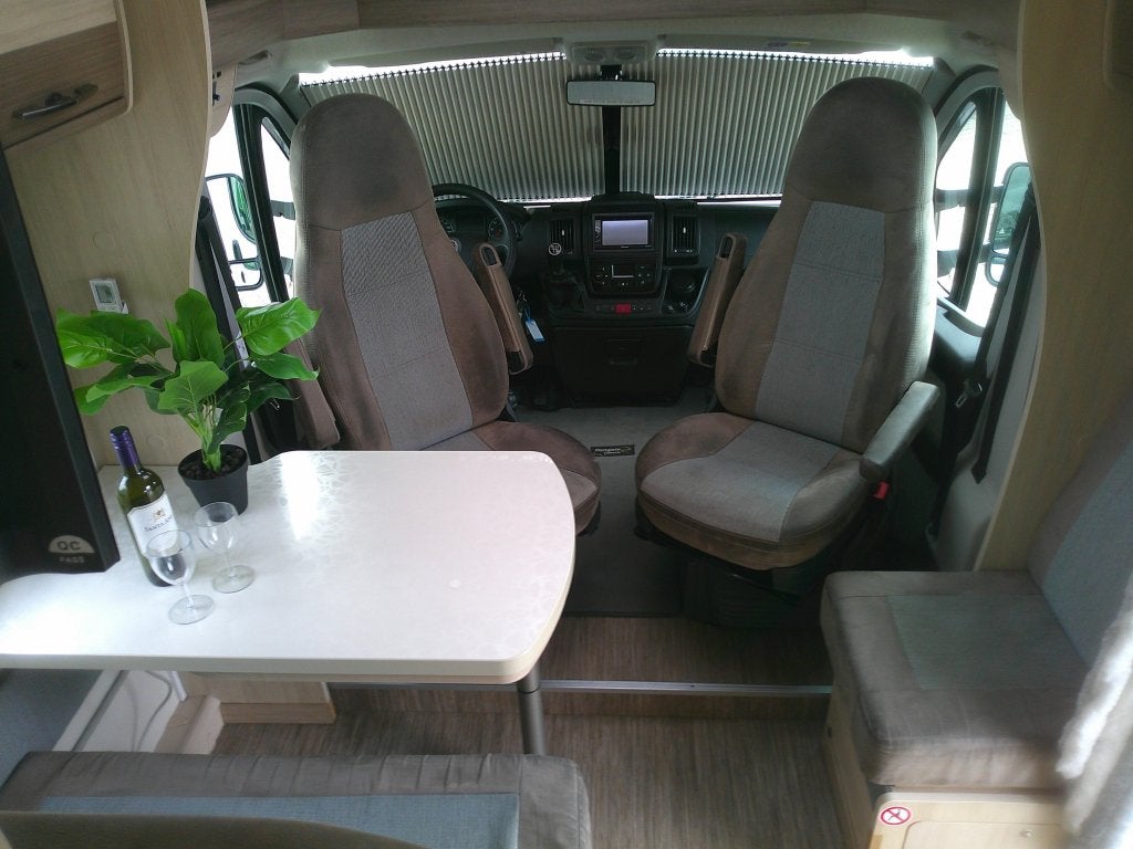 Hobby T 65 GE zeer nette camper, Ringverwarming, Fiat, Hobby, Tot en met 2