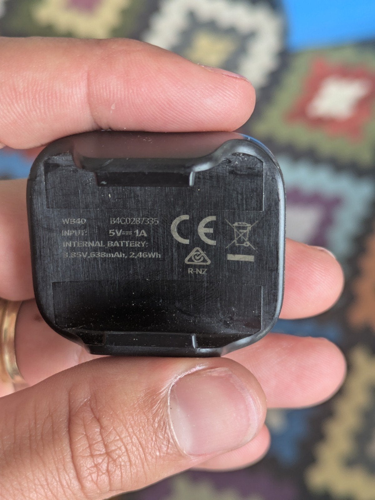 Whoop 4.0 WP40 battery and Activity Tracker - Zw, Gebruikt, Zwart, Android, Whoop
