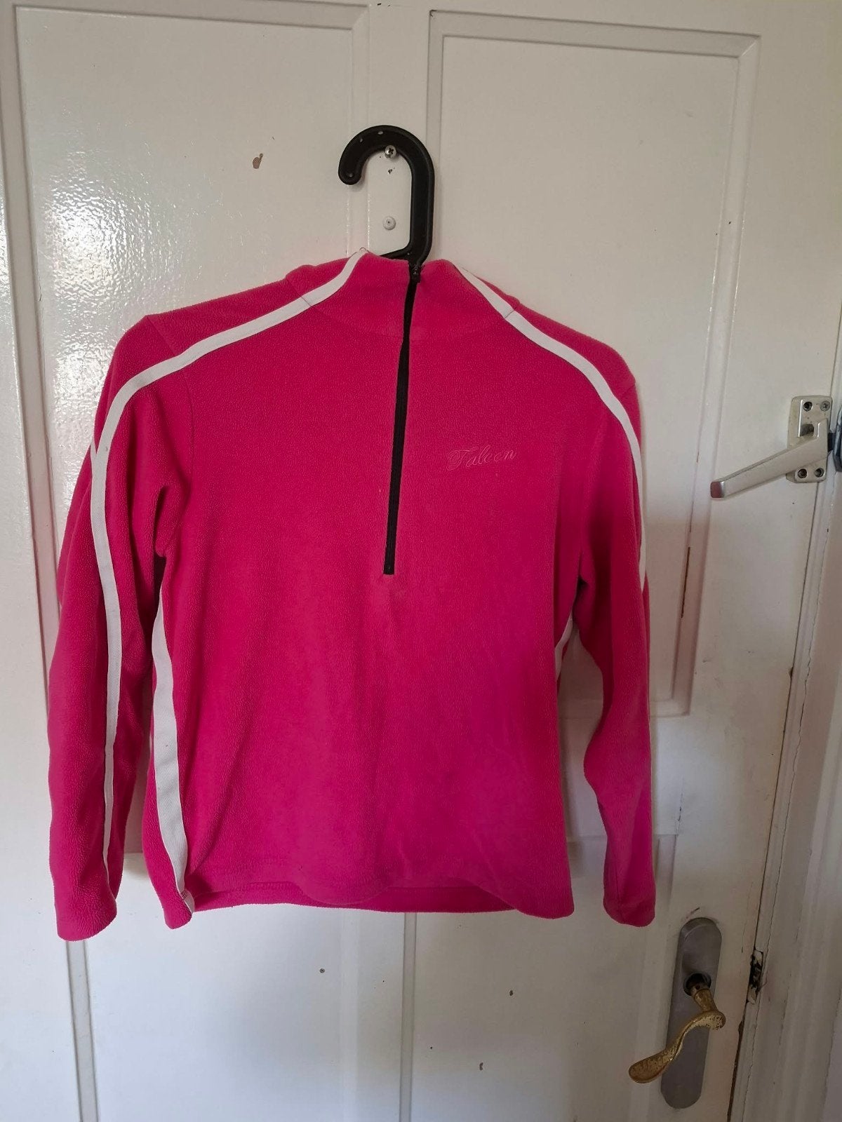Falcon roze fleece trui / skipully Maat 152, Ophalen of Verzenden, Meisje