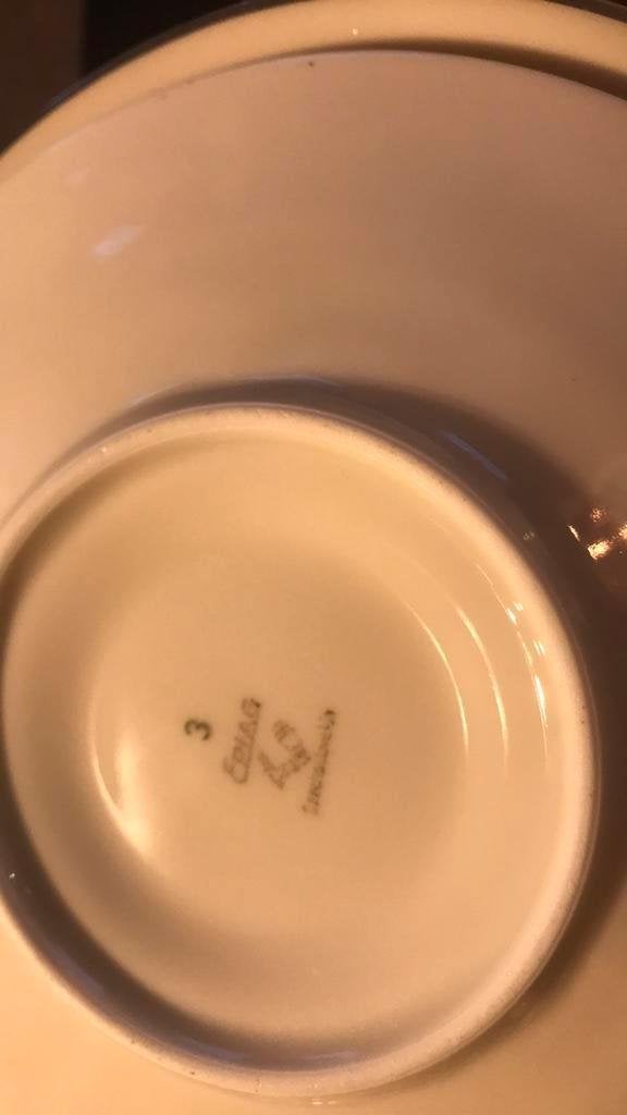 Mooi antiek thee servies compleet., Ophalen of Verzenden