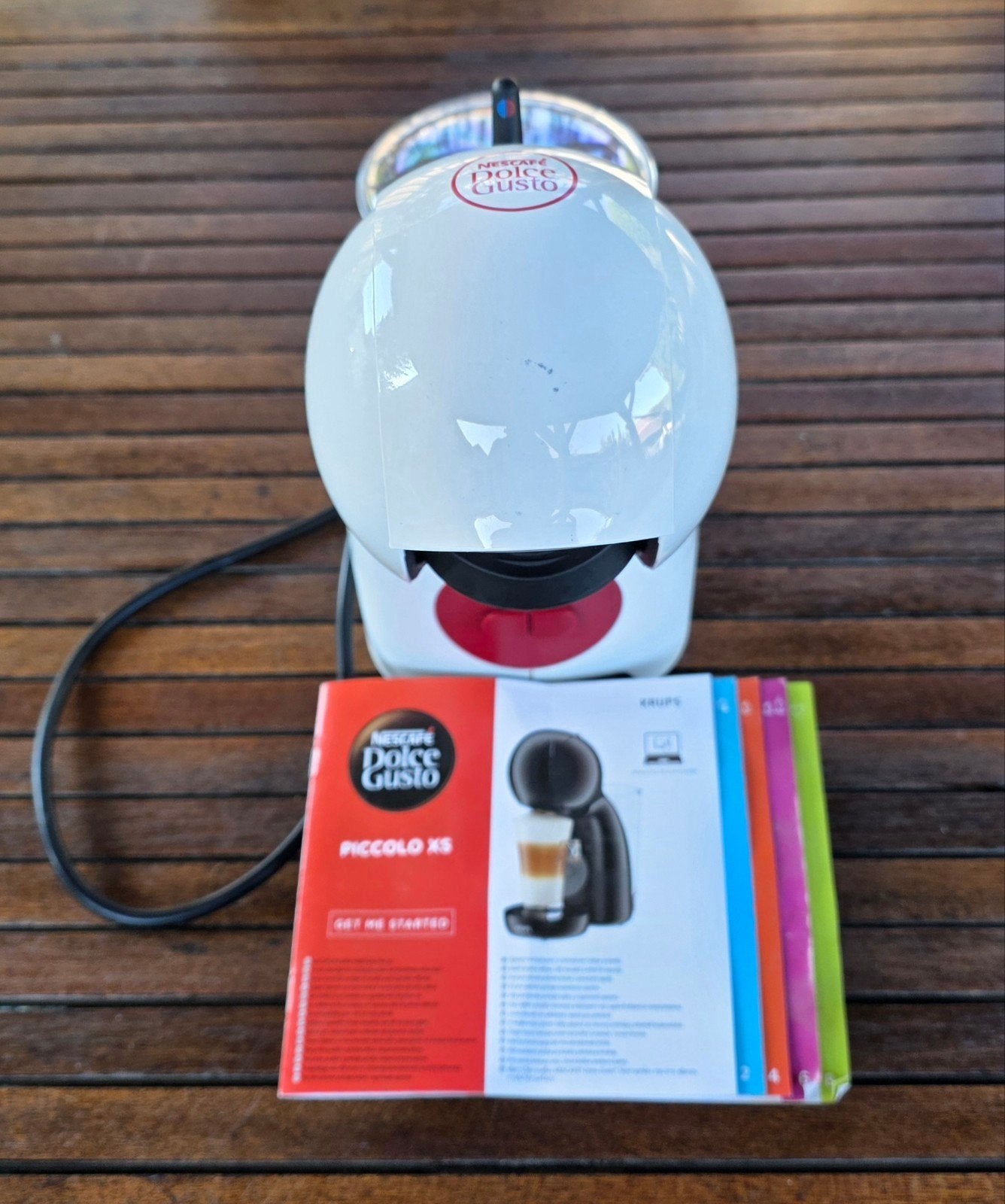 Nescafé Dolce Gusto Piccolo XS, Koffiemachine, Ophalen of Verzenden, Zo goed als nieuw, 1 kopje