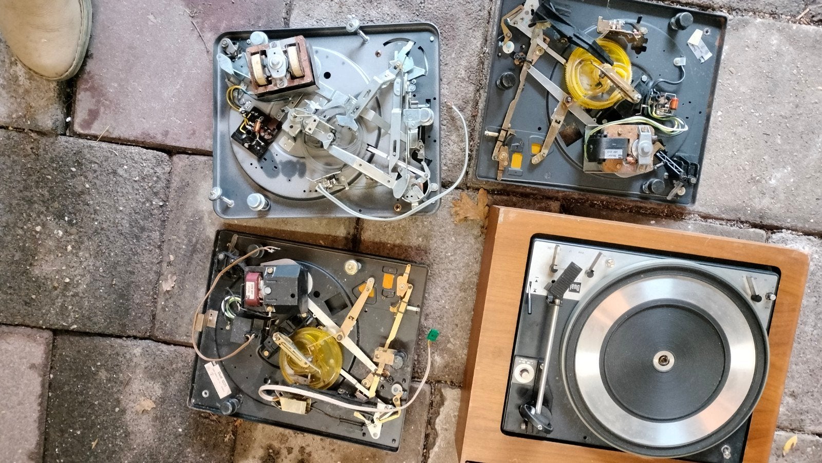 dual onderdelen, Ophalen, Niet werkend, Platenspeler-onderdeel, Dual