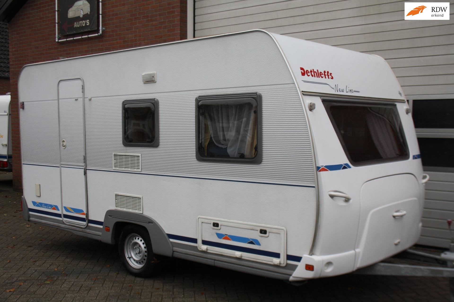 Dethleffs EF2 New Line, Garantie, Midden Keuken, Voortent, 4, Caravans en Kamperen, Caravans, Bedrijf, Benny Tewes, Dethleffs