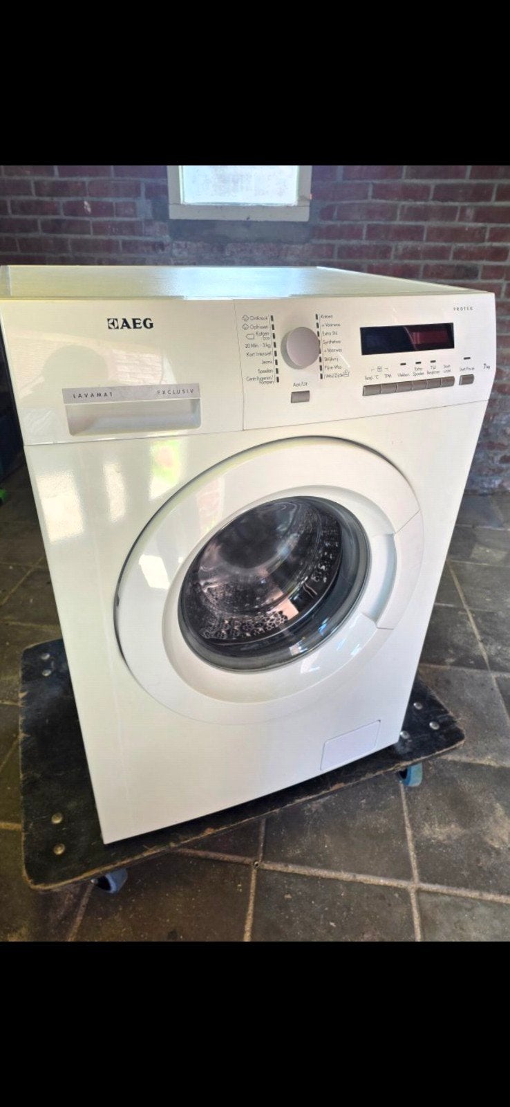 nette aeg wasmachine, Witgoed en Apparatuur, Ophalen, Gebruikt, Handwasprogramma, Voorlader
