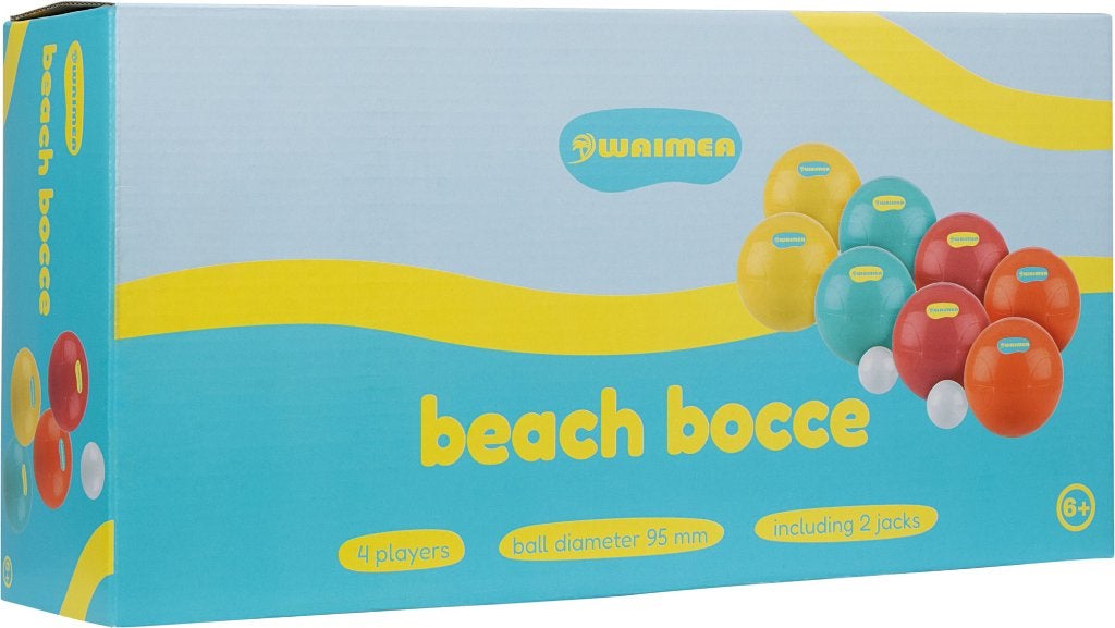 Strand jeu de boules set - 4 spelers, Sport en Fitness, Bowlen, Ophalen of Verzenden, Nieuw, Bal