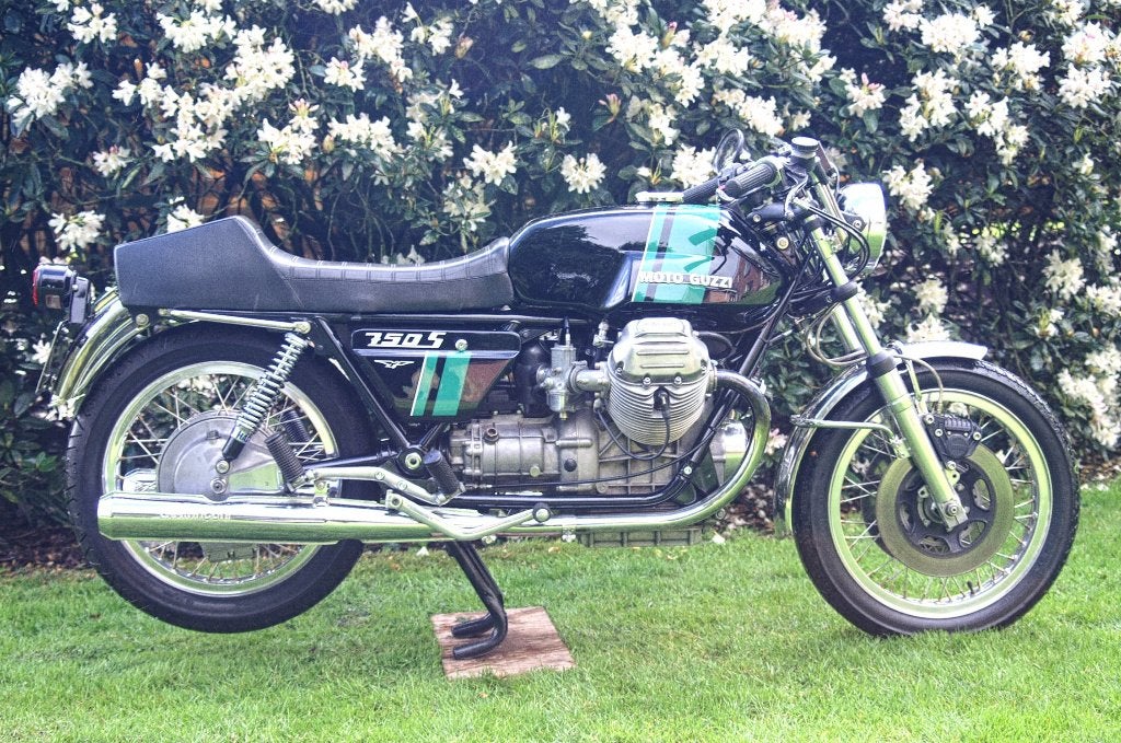 Zeer nette Moto Guzzi 750S, 750 cc, Cardan-aandrijving, 2 cilinders, Occasion