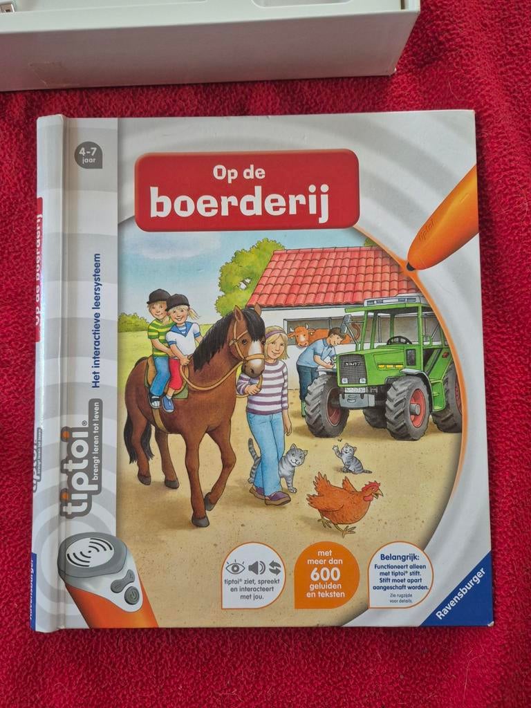 Tiptoi startersset boerderij + paard en ruiter + stift, Ophalen of Verzenden