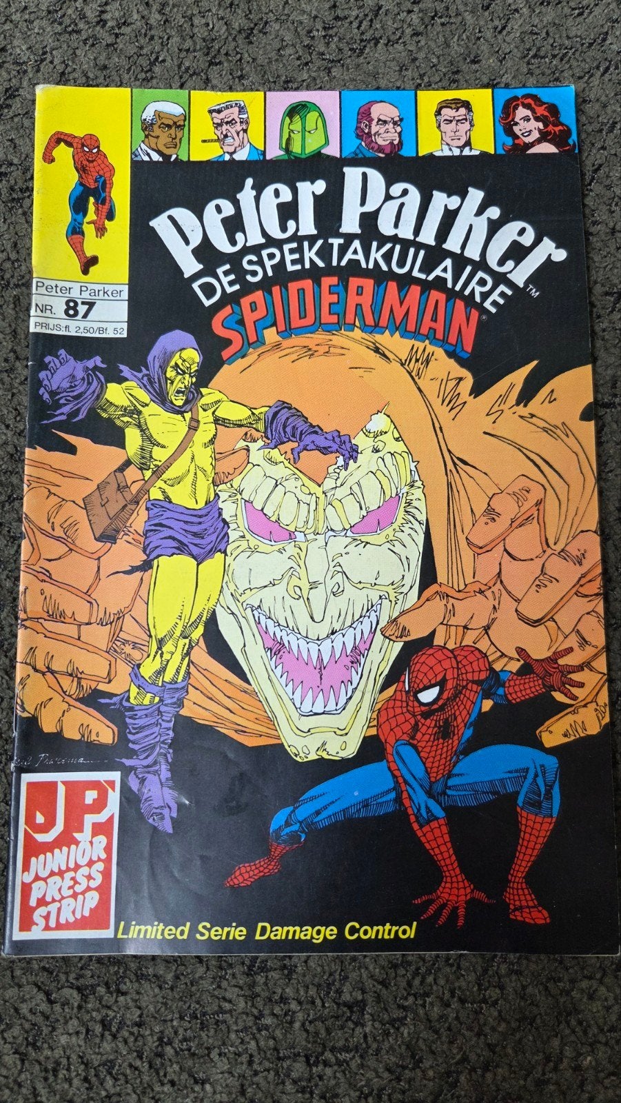 Peter Parker De Spektakulaire Spiderman Nr. 87, Eén stripboek, Ophalen of Verzenden, Gelezen