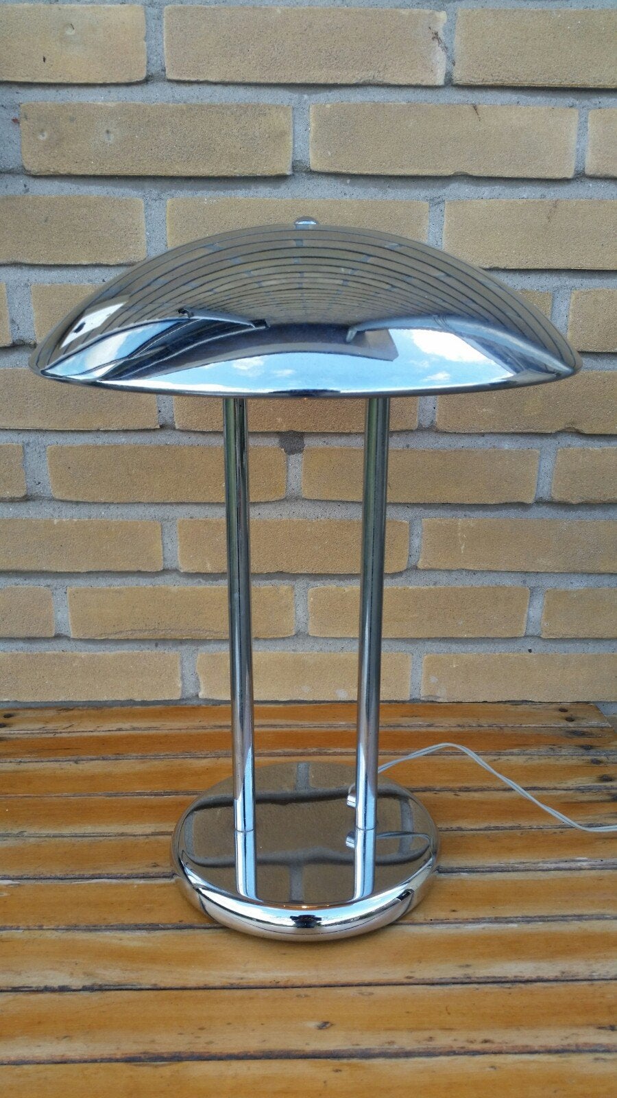 Vintage IKEA lamp - mushroom - Barad - Robert Sonneman, Gebruikt, Paddenstoellamp, 45 cm, E14 (klein)