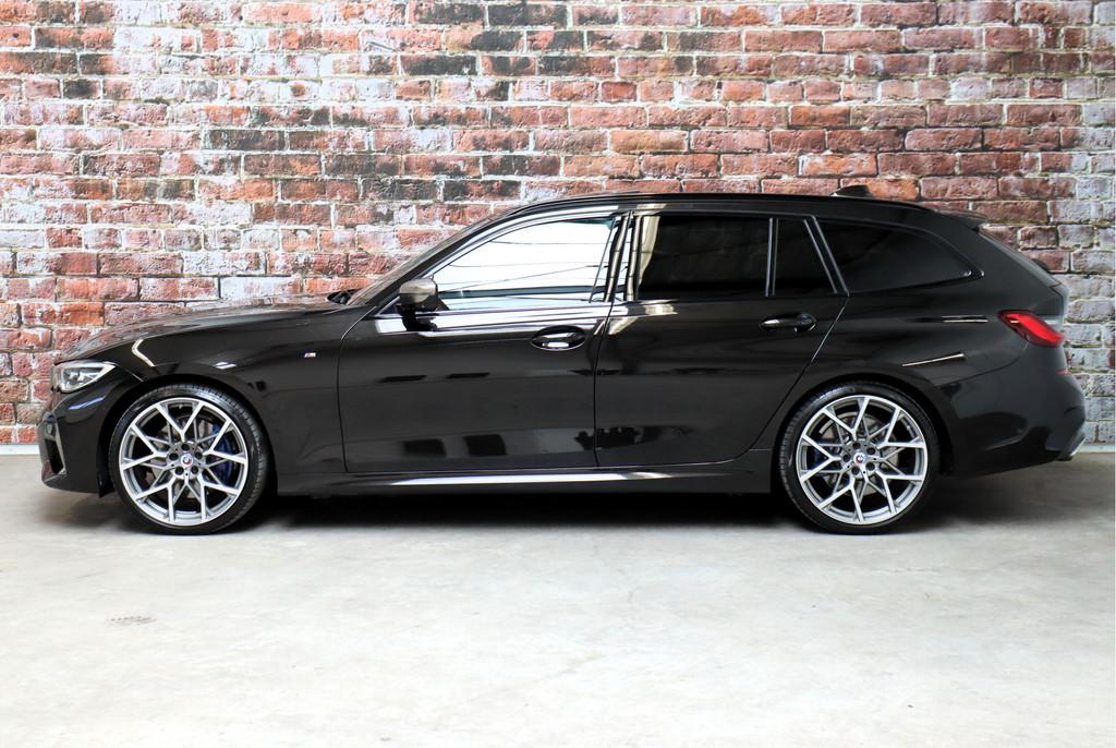 BMW 3 Serie Touring M340i xDrive High Executive M Sport Pakk, Auto's, BMW, Automaat, Euro 6, Stoelverwarming, Zwart