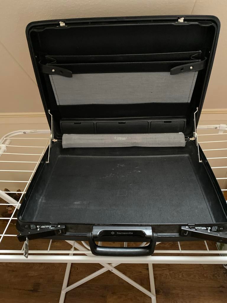 Fraaie Samsonite koffer compleet met sleutel, Sieraden, Tassen en Uiterlijk, Koffers, Gebruikt, 50 tot 60 cm, Hard kunststof, Slot
