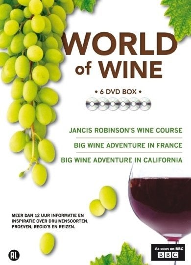 6-DVD - World of Wine, Jancis Robinson, Engels, Nederlands, Overige genres, Ophalen of Verzenden