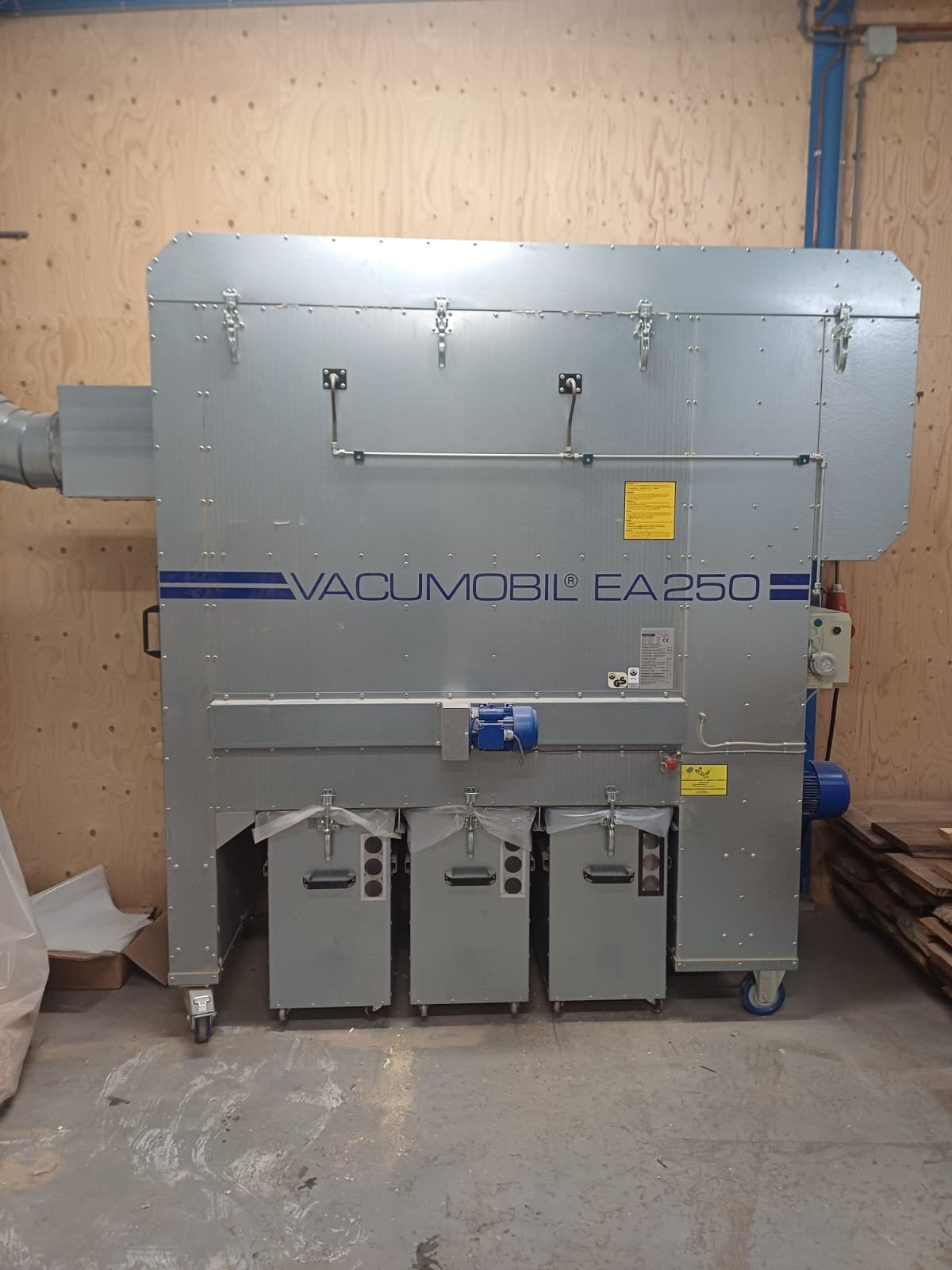 Afzuiginstallatie en Houtbewerkings machines SCM, Ophalen