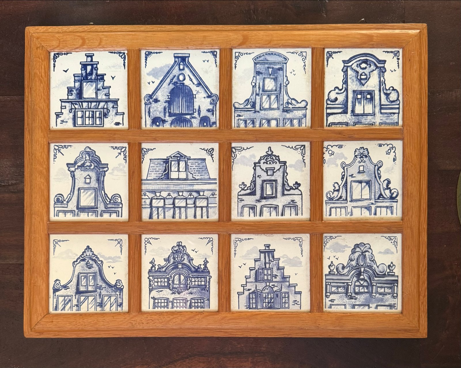 Complete set van 12 KLM Royal Goedewaagen tegeltjes, Ophalen of Verzenden