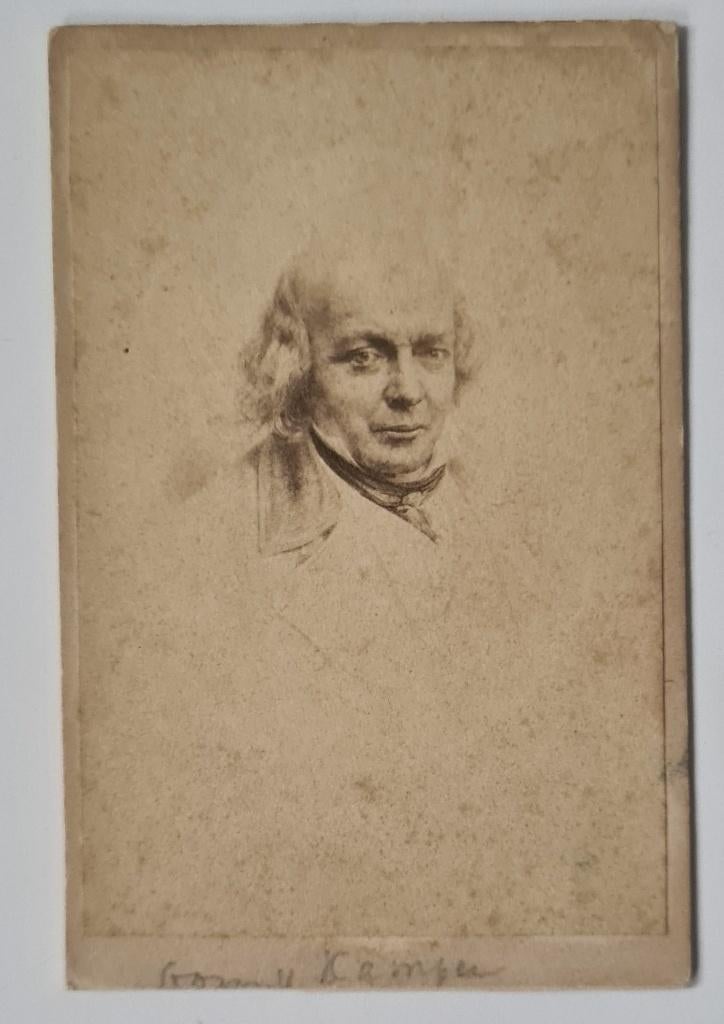 cdv oudere man P H of N van Kampen 1860's, Verzenden, Voor 1940, Gebruikt, Overige onderwerpen