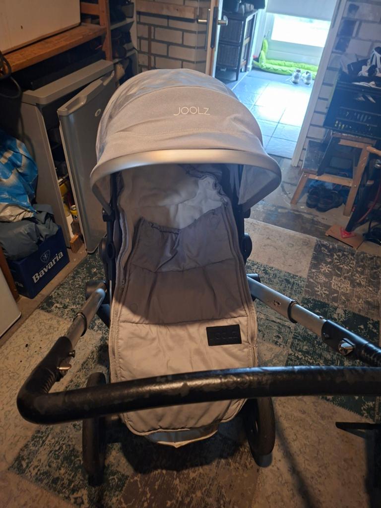 Joolz Combi Kinderwagen Lichtgrijs + Accessoires, Kinderen en Baby's, Kinderwagens en Combinaties, Ophalen of Verzenden