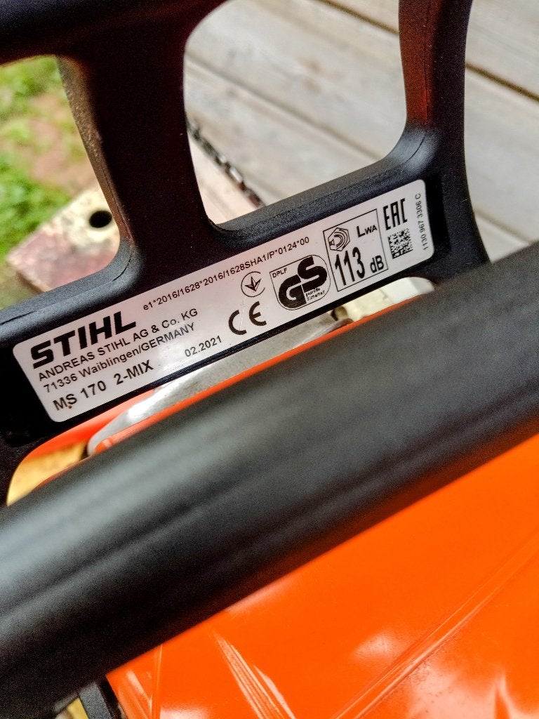 Stihl MS 170 Kettingzaag (Bj. 2021) | Topstaat | Startklaar!, Doe-het-zelf en Verbouw, Stihl, 70 mm of meer, Kettingzaag, Ophalen of Verzenden