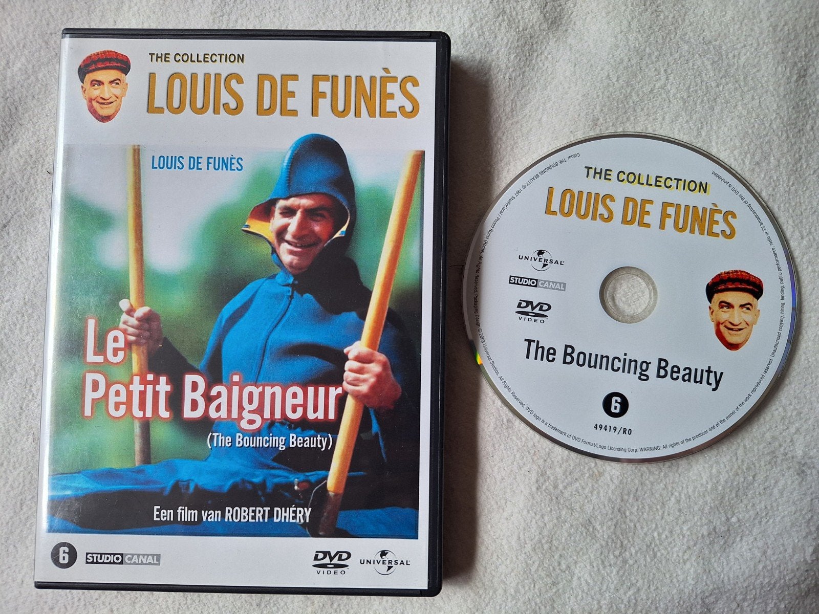 Le Petit Baigneur ( Dhéry ) met Louis de Funes, Vanaf 6 jaar, Ophalen of Verzenden, Frans, Nederlands
