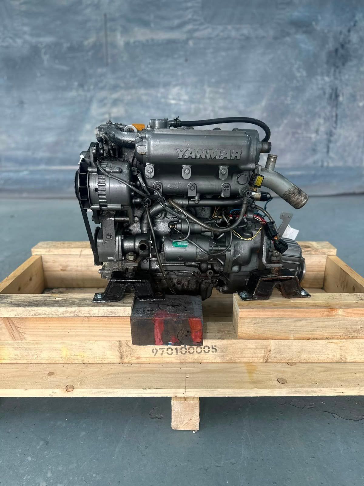 Yanmar binnenboordmotor 38pk, Ophalen, Gebruikt, Binnenboordmotor, Diesel