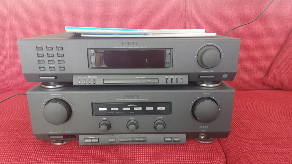 Philips FA 930 versterker en FT 930 tuner, Ophalen of Verzenden, Gebruikt, Philips, Losse componenten