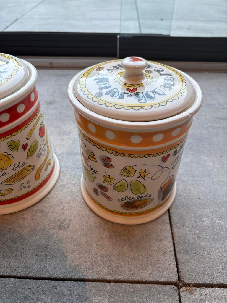 Blond Amsterdam voorraadpotten, borden en mokken, Huis en Inrichting, Keuken | Servies, Ophalen, Gebruikt, Blond Amsterdam, Aardewerk