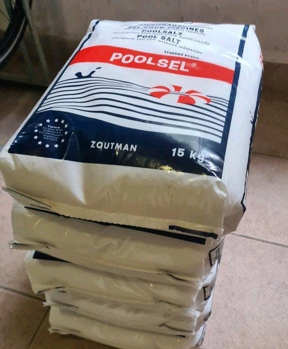 Poolsel Zwembadzout 5 zakken x 15 kg (75 kg), Ophalen, Nieuw, Overige typen