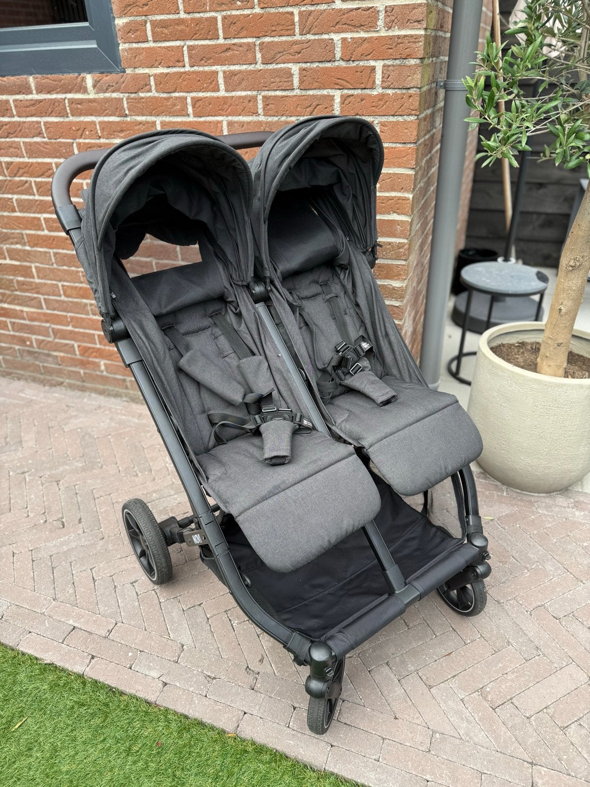 Duobuggy Novi Scott V2 Black Melange - Zo goed als nieuw, Ophalen, Zo goed als nieuw, Overige merken, Duomodel