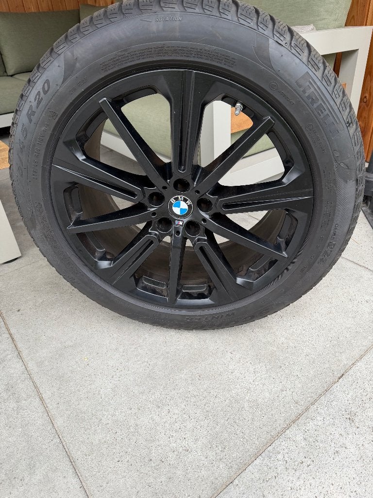 Originele 20” BMW 748M X5 X6 G05 G06 Winterset Stermarkering, Ophalen, 275 mm, Banden en Velgen, Nieuw