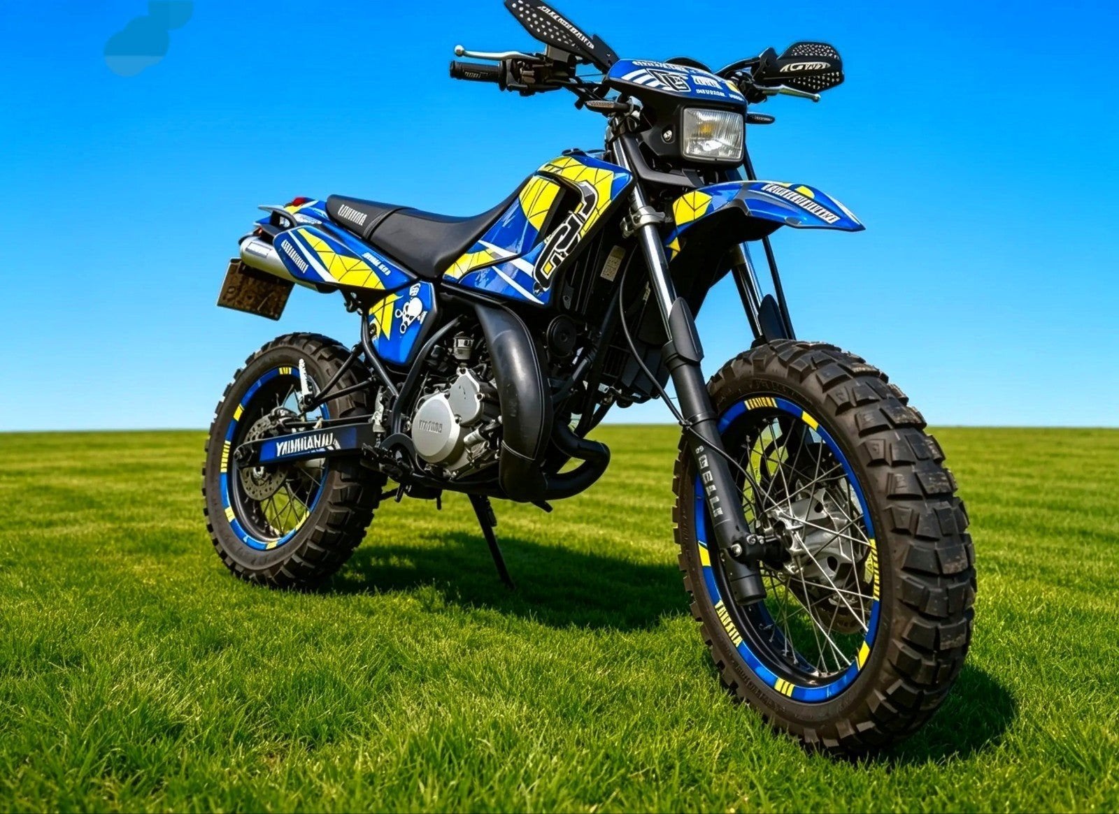 prachtige yamaha dt 125 cc 2 takt supermoto a1 kenteken, Ophalen, Zo goed als nieuw, Yamaha