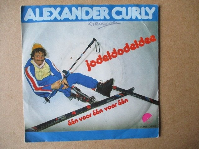 s5507 alexander curly - jodeldodeldee, Ophalen, Gebruikt, 7 inch, Overige genres