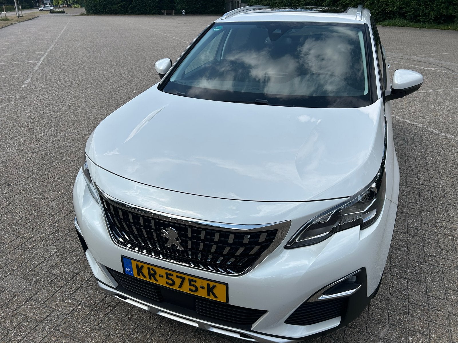 Peugeot 3008 1.2 Puretech 96KW/130PK 2016 Wit, Auto's, Voorwielaandrijving, 1225 kg, 1199 cc, Wit