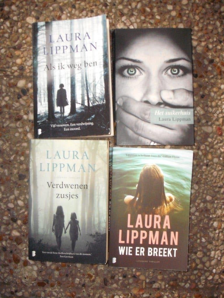 Laura Lippman 4x thriller boeken in 1 koop, Boeken, Ophalen, Gelezen, Laura Lippman