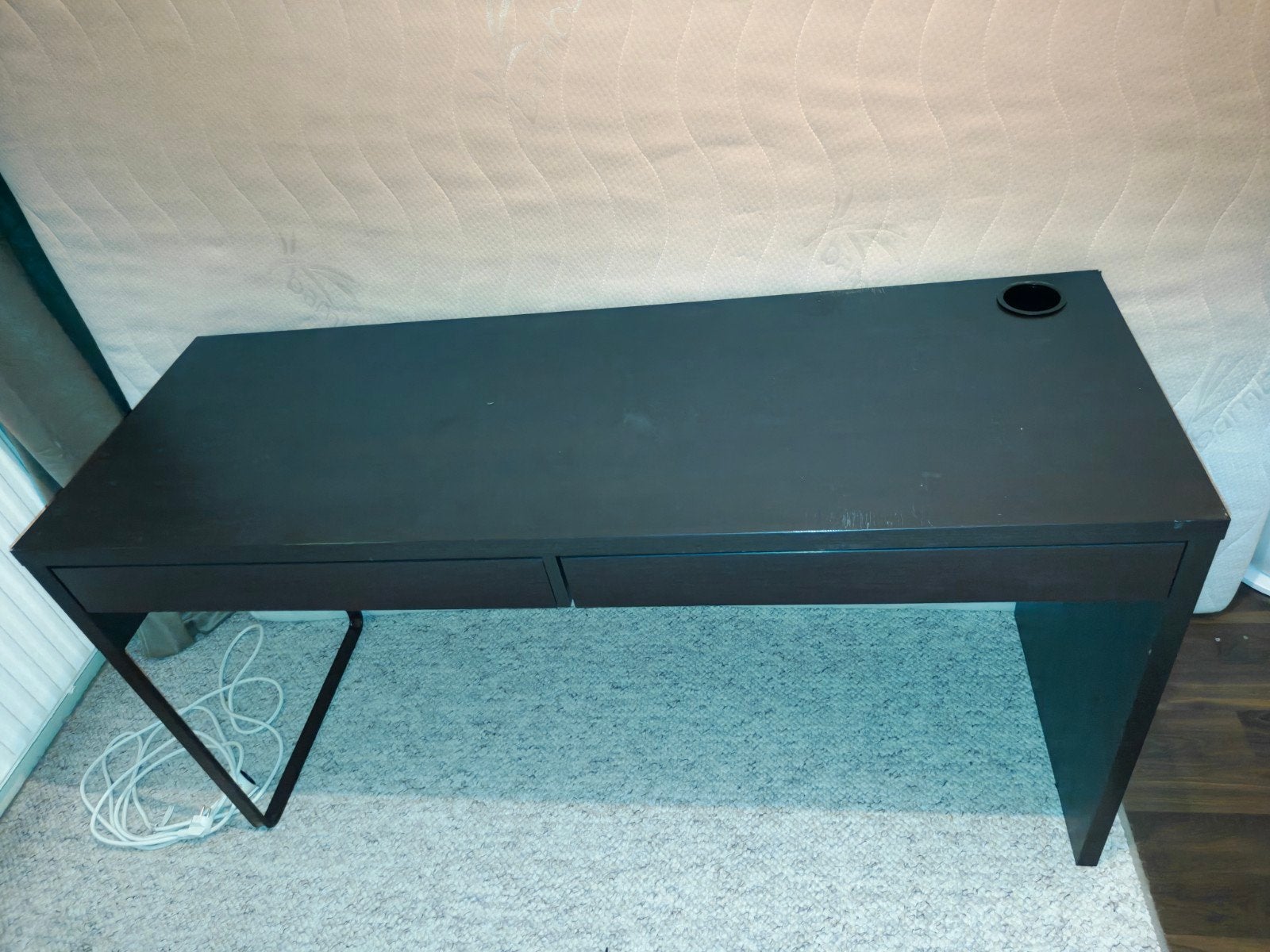 IKEA Micke bureau - Gebruikt, Huis en Inrichting, Ophalen, Gebruikt, IKEA, Met lades