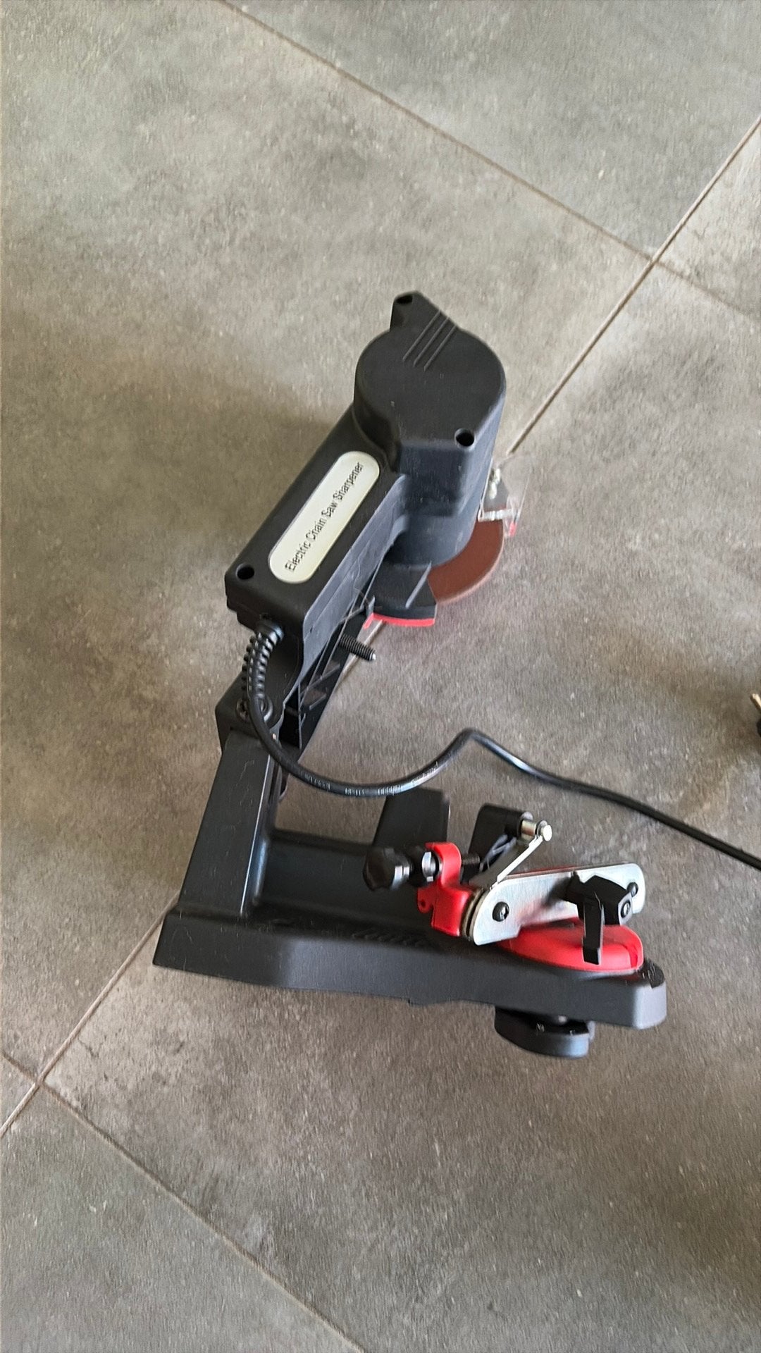 Electric Chain Saw Sharpener, Ophalen of Verzenden, Gebruikt