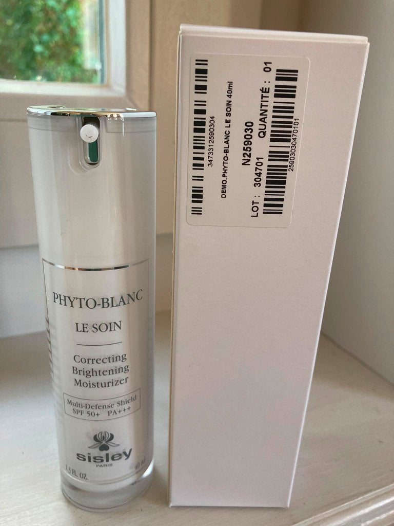 Sisley dagcrème Phyto-Blanc Le Soin Correcting Brightening, Ophalen of Verzenden, Nieuw, Gehele gezicht, Verzorging