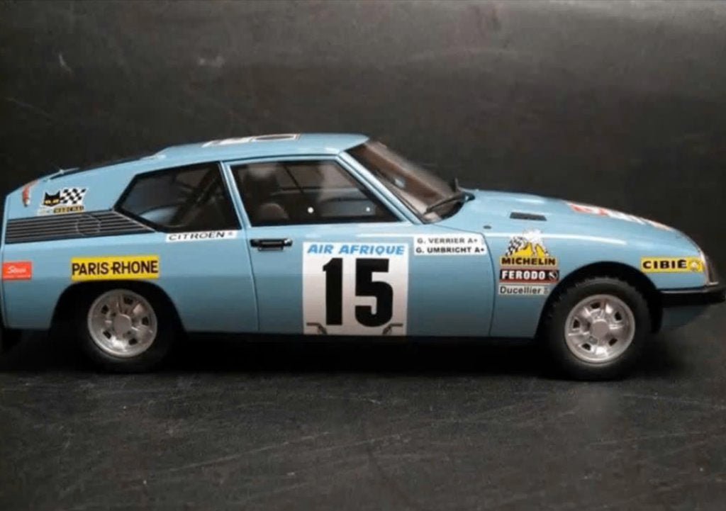 Citroen SM Prototype Rallye Blauw '73 OTTO MOBILE 1/18 OT054, Verzenden, Nieuw, Auto, OttOMobile