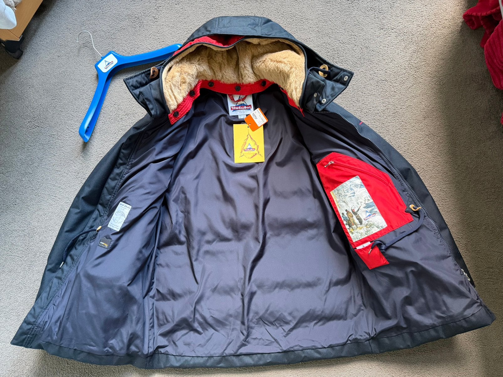 Holubar Boulder Jacket/Parka - Donkerblauw - Nieuw met tags, Kleding | Heren, Ophalen of Verzenden, Nieuw, Maat 56/58 (XL), Blauw