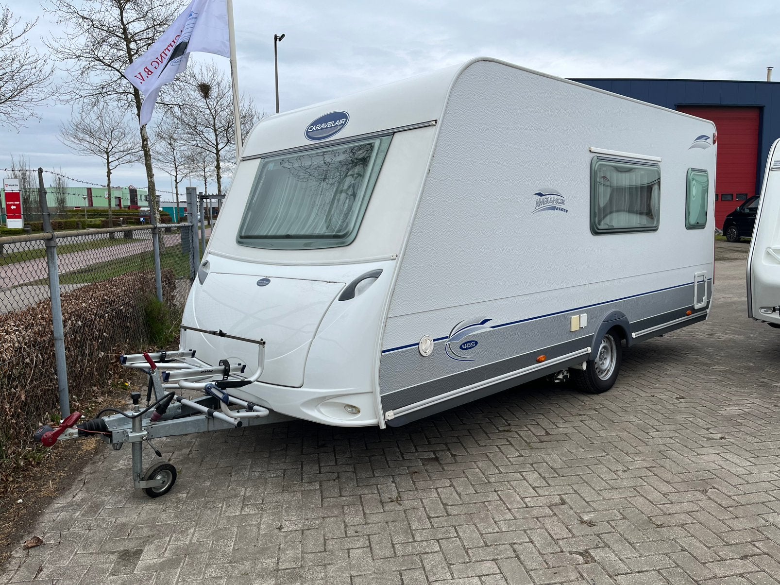 Caravelair Ambiance Style 465, Bedrijf, Treinzit, Dwarsbed, 4 tot 5 meter